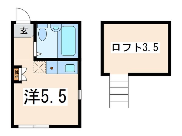 サンテック神大寺の物件間取画像